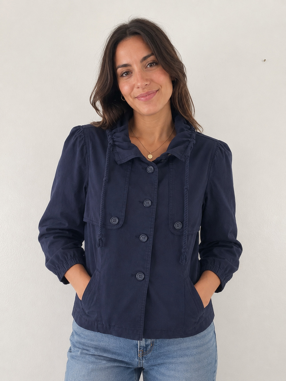 Y2K Ann Taylor Loft Jacket Womens Size XS School 90's Retro Office Siren Travel